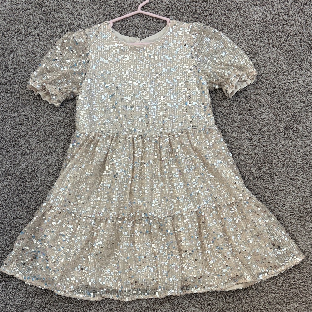 Cat & Jack Glittering Sequin Dress